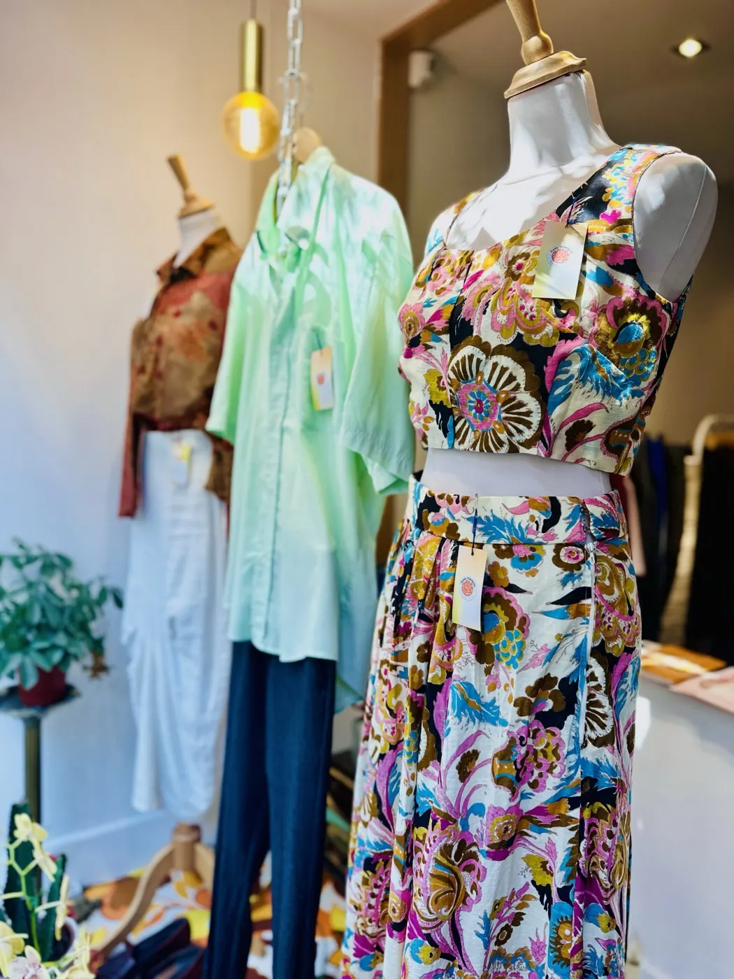 Pièce vintage imprimée chez Jeans Toniques